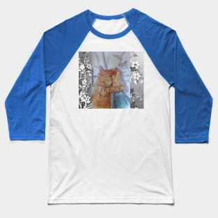 Petting the Cat Baseball T-Shirt